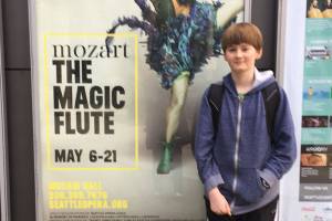 Island teen takes the stage for Seattle Opera’s ‘Magic Flute’