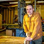 Photo courtesy of Bainbridge Arts & Crafts | Adam Bentz, 2017 winner of the Amy Award for Emerging Artists.