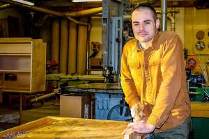 Bentz, furniture artisan, is latest Amy Award winner