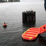 A slide to safety: WSF conducts emergency evacuation drills at Winslow terminal | Gallery