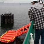 A slide to safety: WSF conducts emergency evacuation drills at Winslow terminal | Gallery