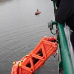 A slide to safety: WSF conducts emergency evacuation drills at Winslow terminal | Gallery