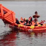 A slide to safety: WSF conducts emergency evacuation drills at Winslow terminal | Gallery