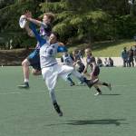 Mike Derzon photo | The Bainbridge High School varsity ultimate frisbee team swept the recent league championship tournament at the Shoreline Center in Shoreline, Washington, coming away with the title for the first time since 2001.