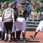 Spartans stymied by double dose of Panthers in 3A state softball championships