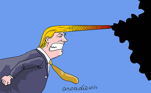 Trump’s 20th week in office | In cartoons