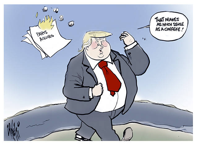 Trump’s 20th week in office | In cartoons
