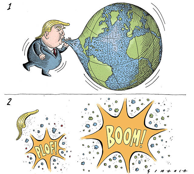 Trump’s 20th week in office | In cartoons