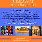 ‘Colors of Morocco’ comes to the Traveler