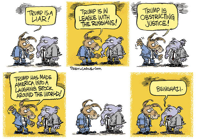 Trump’s 21st week in office | In cartoons