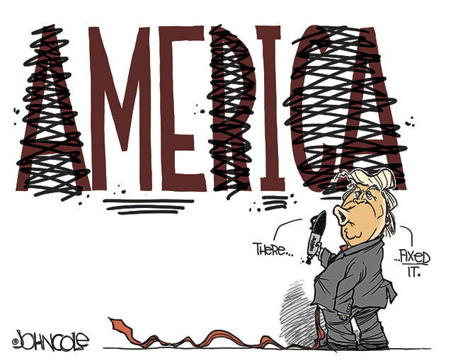 Trump’s 21st week in office | In cartoons