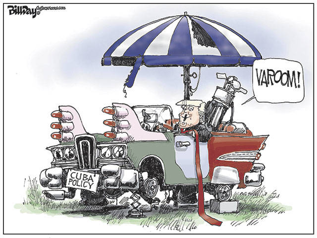 Trump’s 23rd week in office | In cartoons