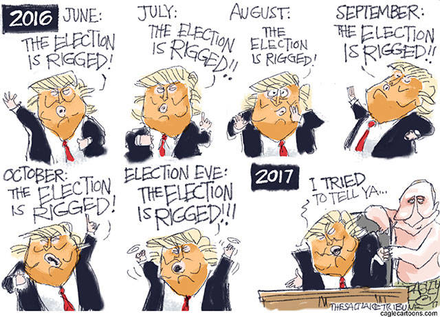 Trump’s 23rd week in office | In cartoons