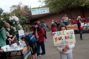 Pedal power: Bike to School Day is a big hit on Bainbridge