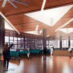 Image courtesy of Washington State Ferries | A rendering of what the interior of the newly-rebuilt Colman Dock will be like.
