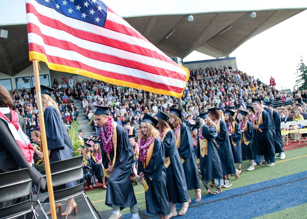 Pictures of pomp: Photos from the 2017 Bainbridge graduation ceremony | Photo gallery