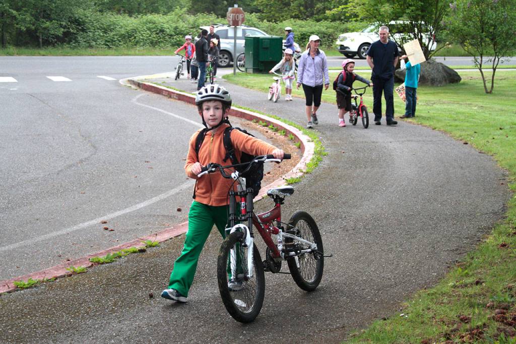 Pedal power: Bike to School Day is a big hit on Bainbridge