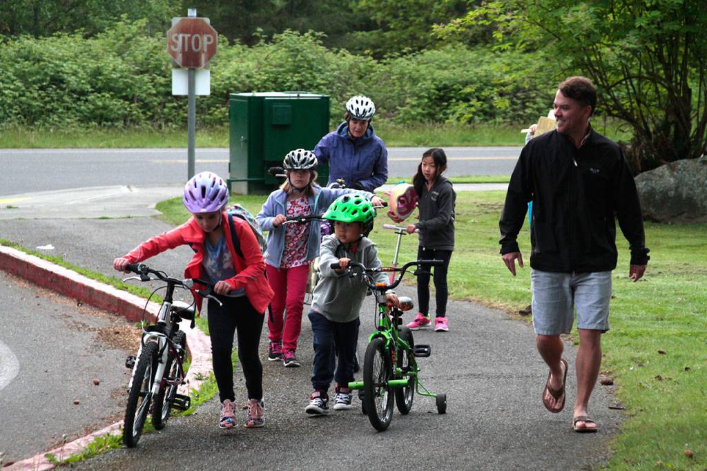 Pedal power: Bike to School Day is a big hit on Bainbridge