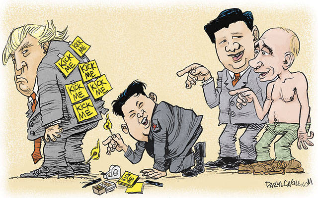 Trump’s 25th week in office | In cartoons