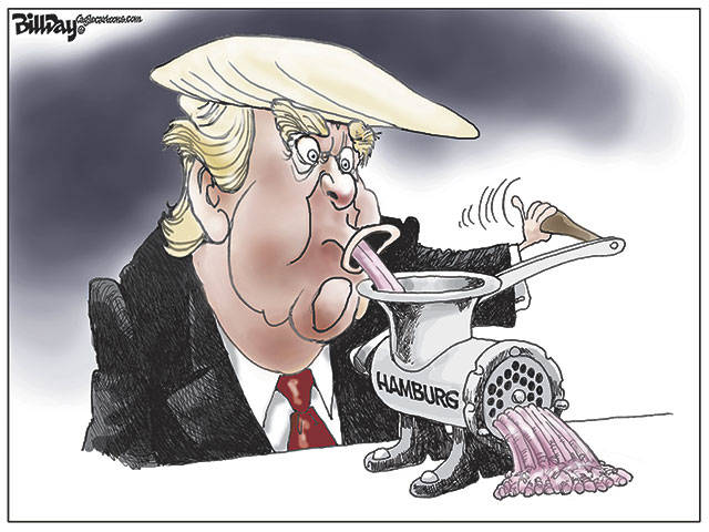 Trump’s 25th week in office | In cartoons
