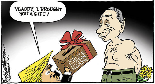 Trump’s 25th week in office | In cartoons