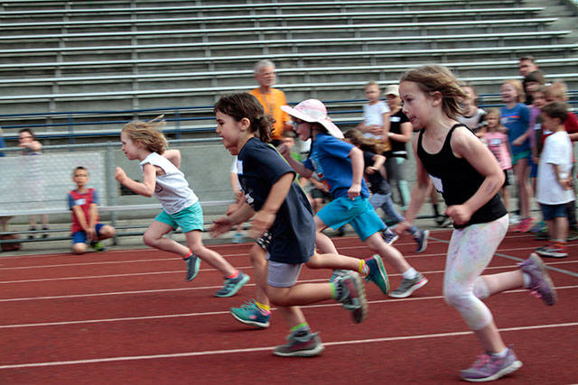 Off to the races at first All-Comers meet | Photo gallery