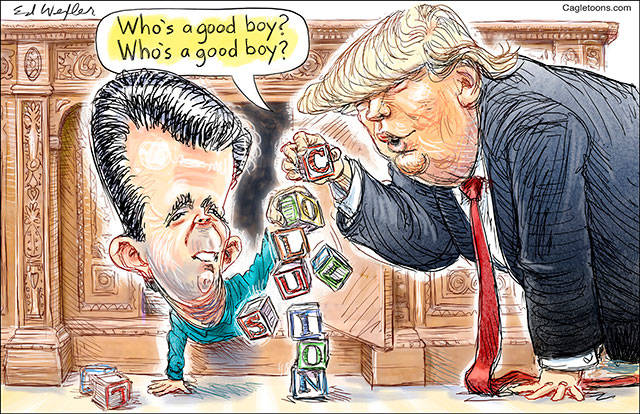 Trump’s 26th week in office | In cartoons