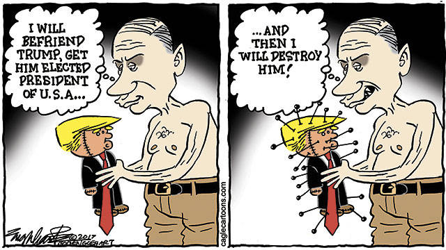 Trump’s 26th week in office | In cartoons