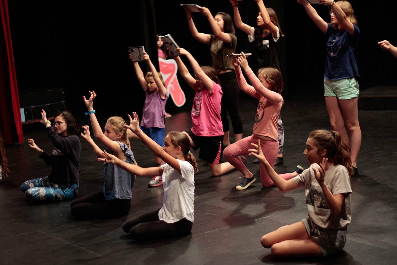 Luciano Marano | Bainbridge Island Review - A recent practice session of the Bainbridge Performing Arts Theatre School&rsquo;s upcoming &ldquo;Madagascar – A Musical Adventure Jr.&rdquo;