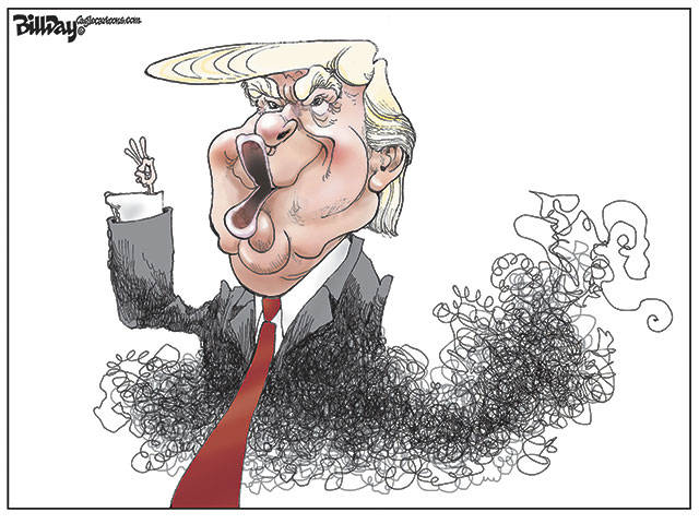 Trump’s 27th week in office | In cartoons