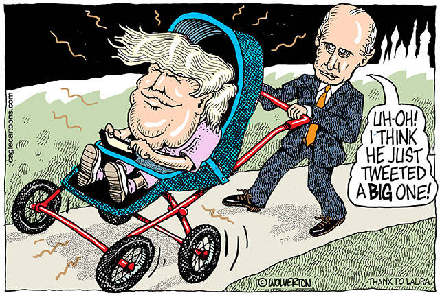 Trump’s 27th week in office | In cartoons