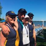 BI Master rowers claim gold at Northwest regional tourney
