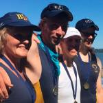 BI Master rowers claim gold at Northwest regional tourney