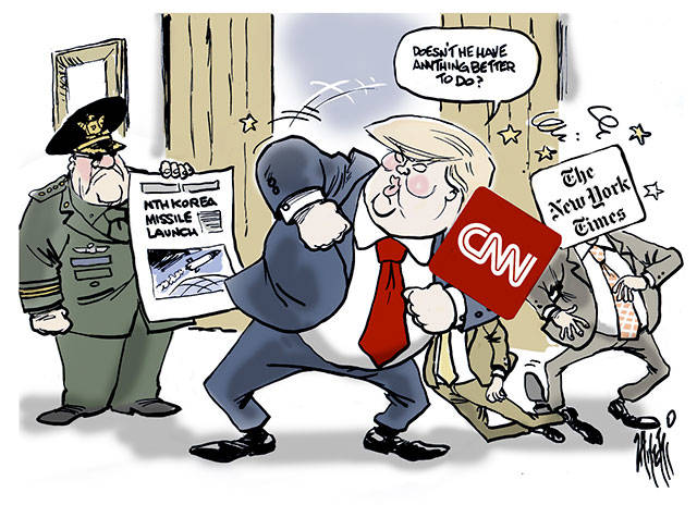 Trump’s 24th week in office | In cartoons