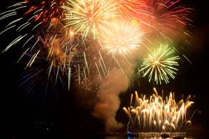 Pyrotechnics and patriotism on the Fourth of July