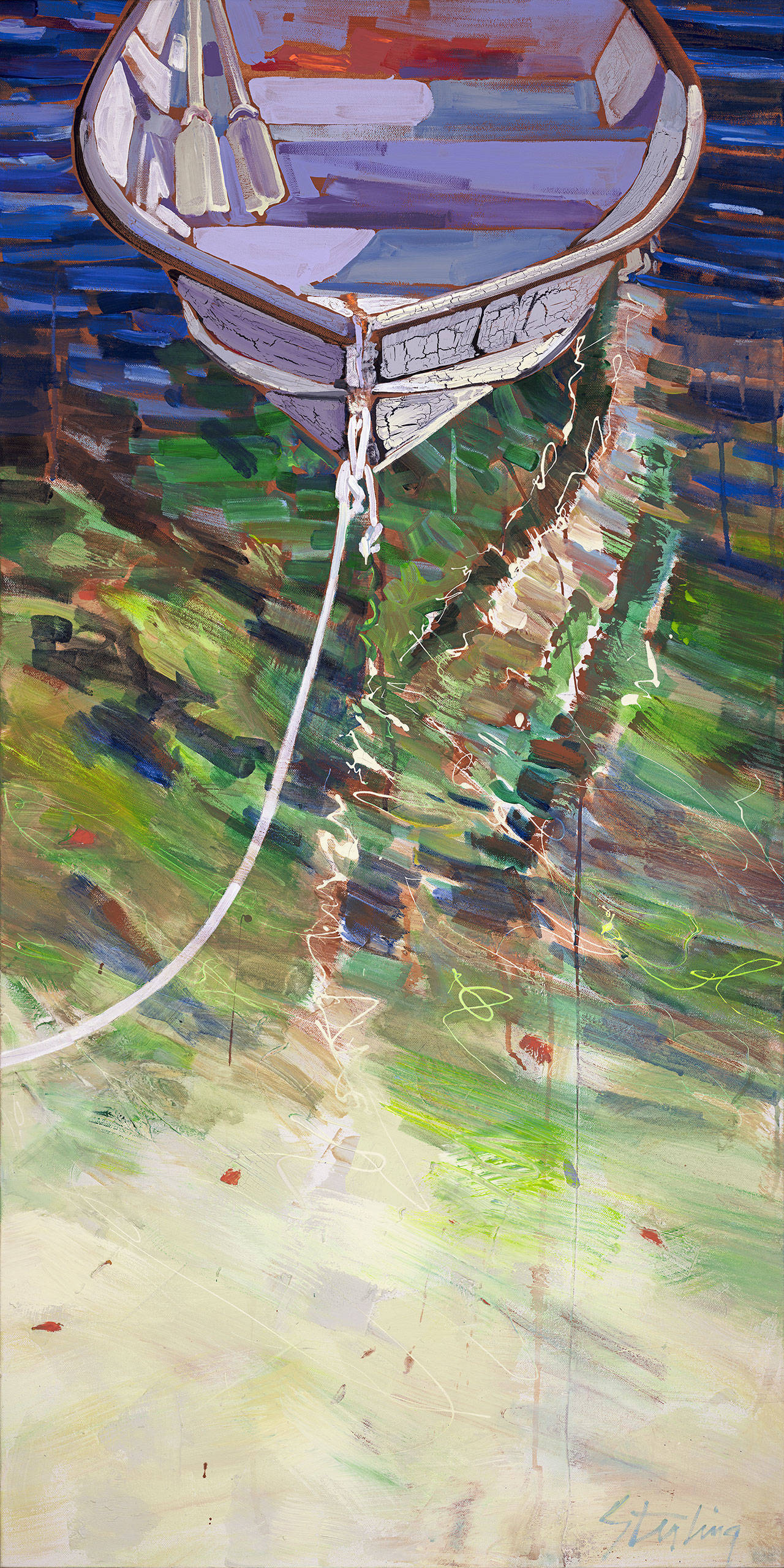 Image courtesy of Bainbridge Arts & Crafts | The work of Sydni Sterling, on display throughout the month at Bainbridge Arts & Crafts.