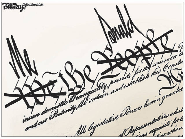 Trump’s 28th week in office | In cartoons