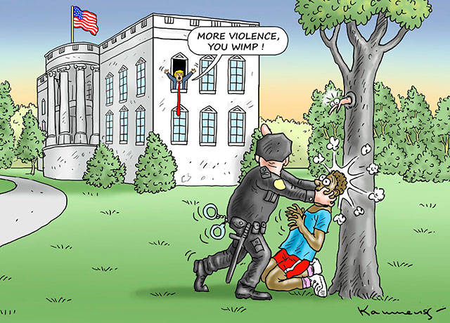 Trump’s 28th week in office | In cartoons