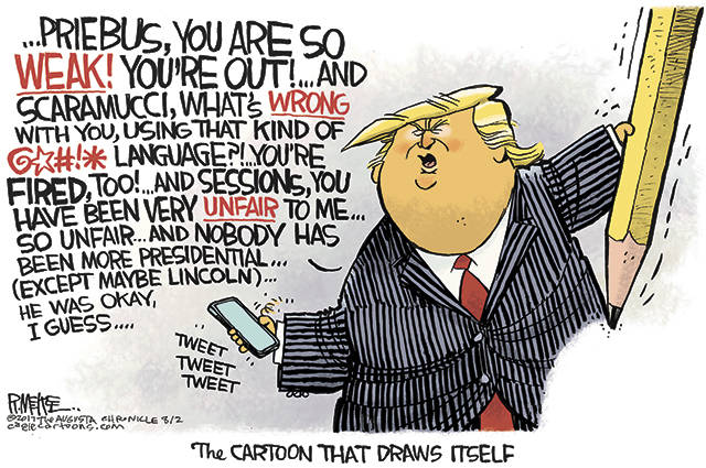 Trump’s 28th week in office | In cartoons