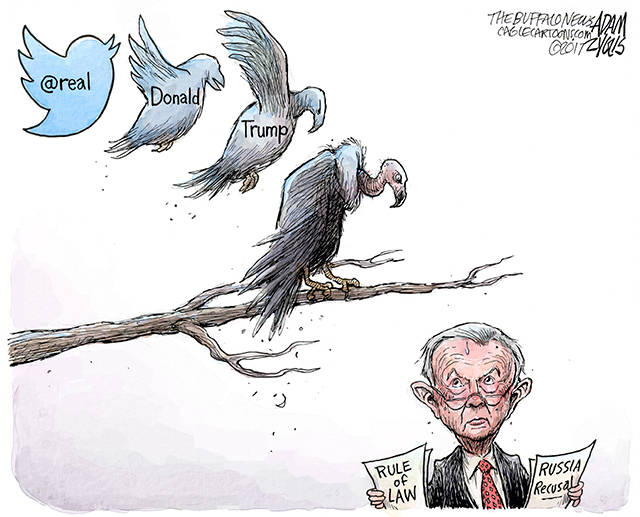 Trump’s 28th week in office | In cartoons