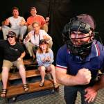 Steve Stolee photo                                 Parents at a Little League ball game in &ldquo;Lesson Learned&rdquo; by Jenny Weaver, directed by Steve Stolee. Left to right: Kimberly Parker, Wayne Purves, Geoff Schmidt, Jeffery Brown, Bronsyn Foster, Tyler Weaver.