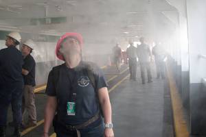 Where there’s smoke: WSF explores potential water-free sprinkler test