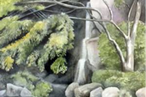 Art Walk at the library features Wednesday Watercolor Artists