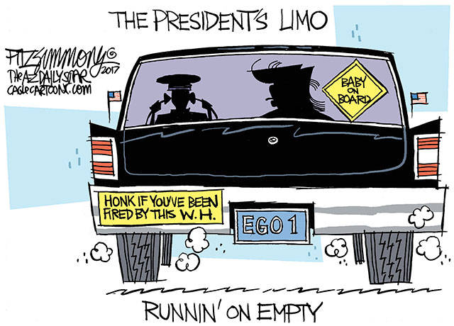 Trump’s 29th week in office | In cartoons