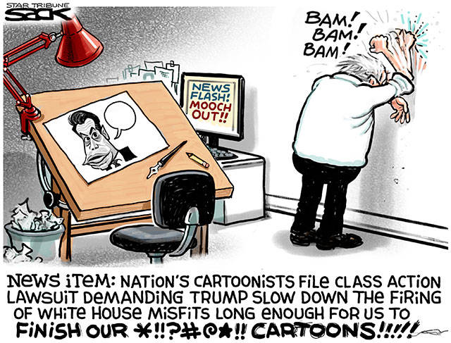 Trump’s 29th week in office | In cartoons