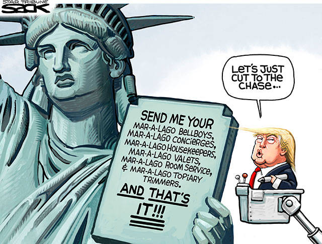 Trump’s 29th week in office | In cartoons