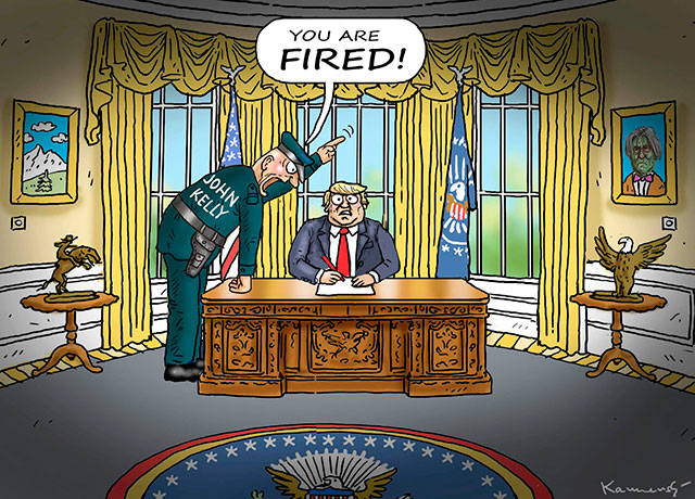 Trump’s 29th week in office | In cartoons