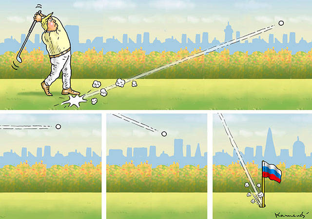 Trump’s 29th week in office | In cartoons