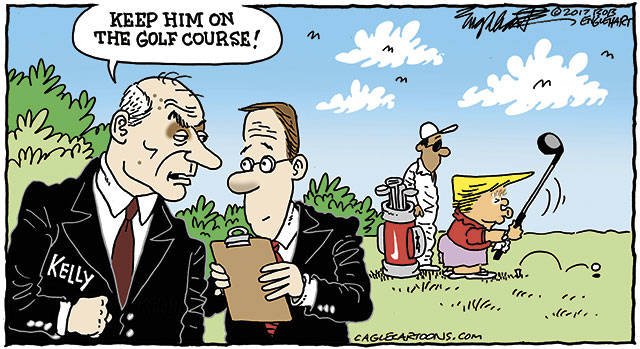 Trump’s 29th week in office | In cartoons