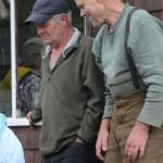 Jack Welfare and Dave Ullin (right) teaching a marine science camp for kids in 2011. (Photo courtesy of Mary Miller)